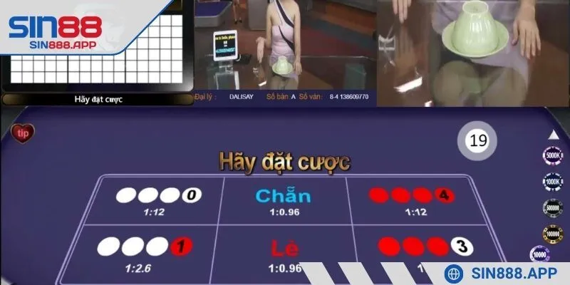 Xóc đĩa bịp thường  tần suất kết quả bất thường